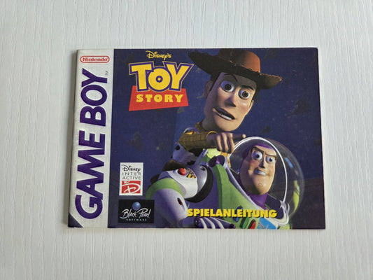 Game Boy Classic Disney's Toy Story Spielanleitung Instruction Booklet NOE