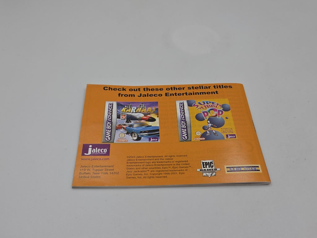Nintendo Game Boy Advance Jazz Jackrabbit mit OVP und Anleitung EUR