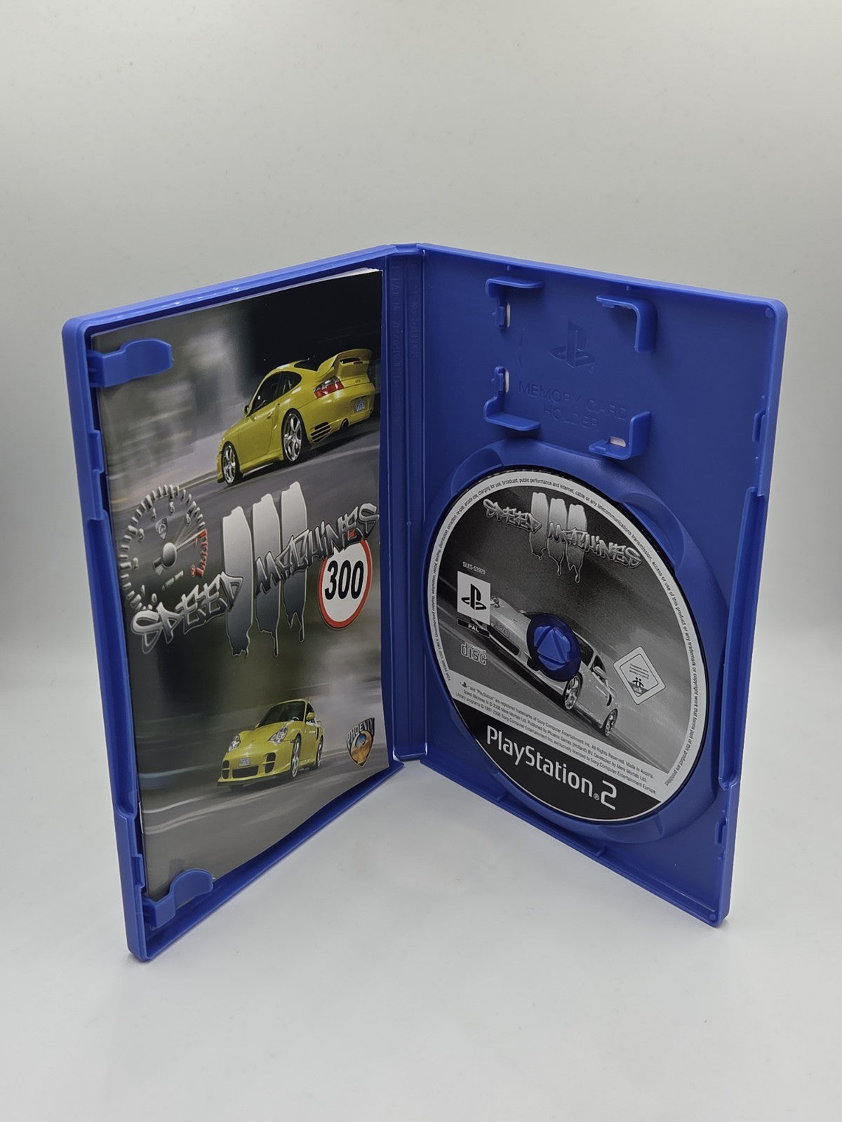 PS2 Playstation 2 Spiel Speed Machines 300  mit OVP und Anleitung Multilingual