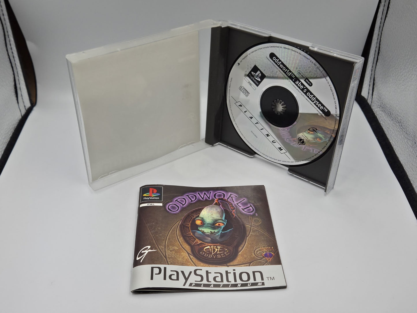 PS1 Playstation 1 Oddworld Abe's Oddysee mit OVP und Anleitung Englisch