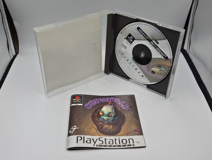 PS1 Playstation 1 Oddworld Abe's Oddysee mit OVP und Anleitung Englisch
