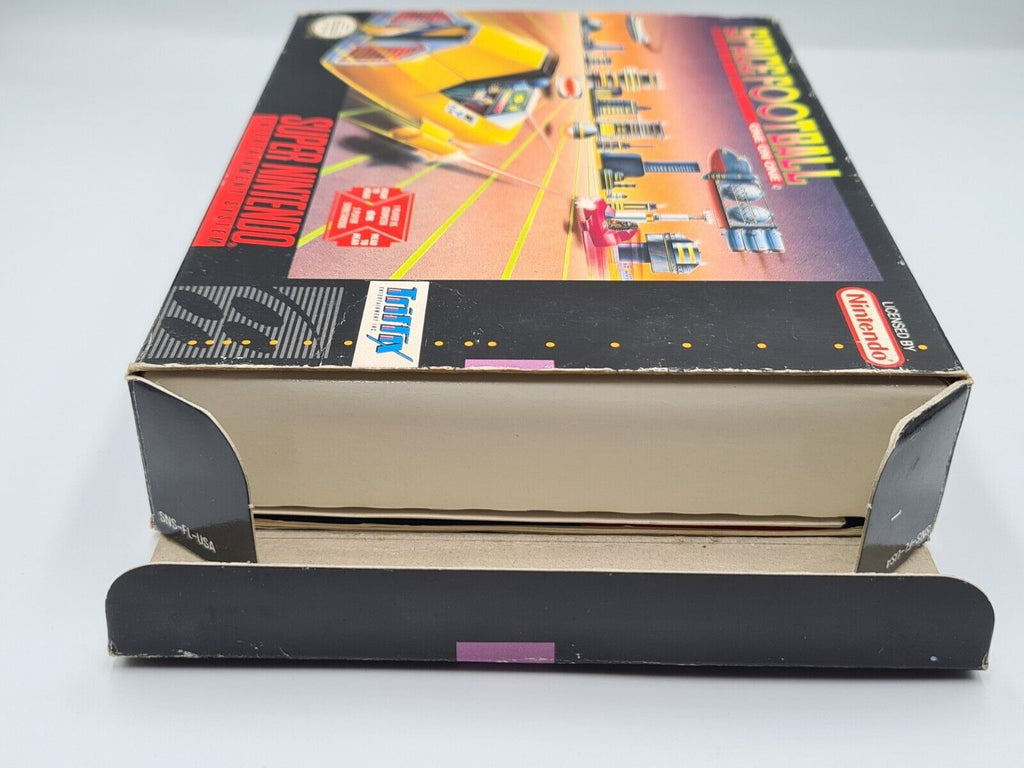 SNES Super Nintendo Space Football - One on One mit OVP und Anleitung NTSC USA - T-Retro-Games 