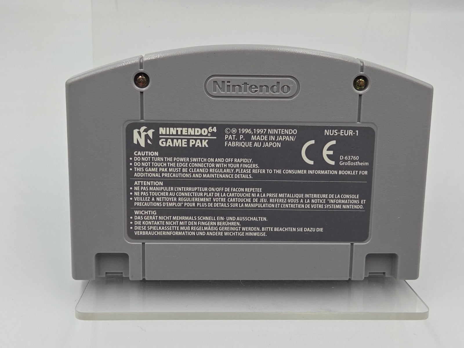 N64 Nintendo 64 Tony Hawk's Pro Skater 2 Modul EUR