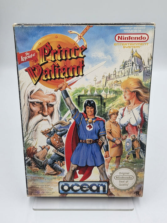 NES The Legend of Prince Valiant mit OVP und Anleitung FRA