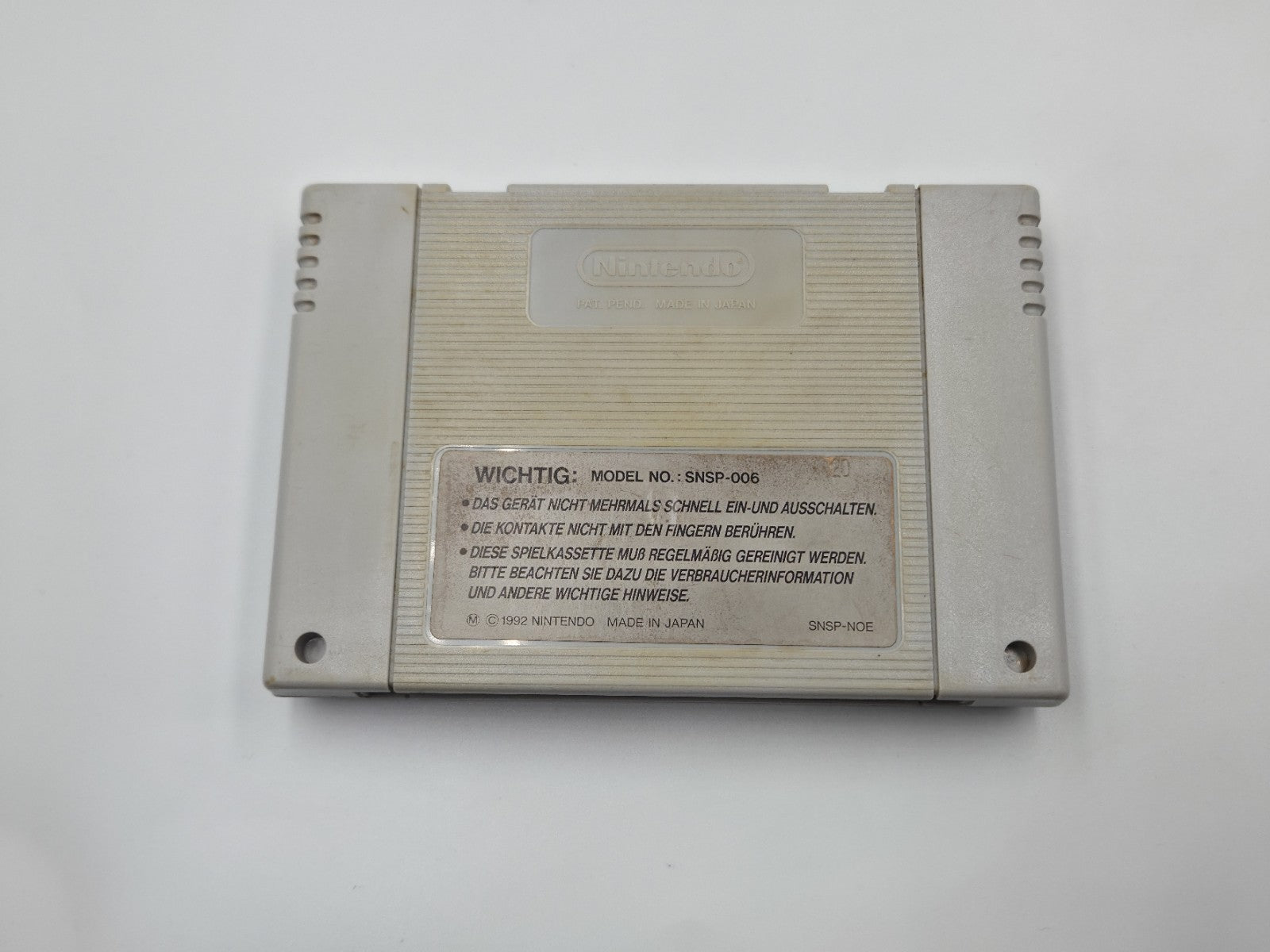 SNES Super Nintendo Prince of Persia mit OVP und Anleitung NOE