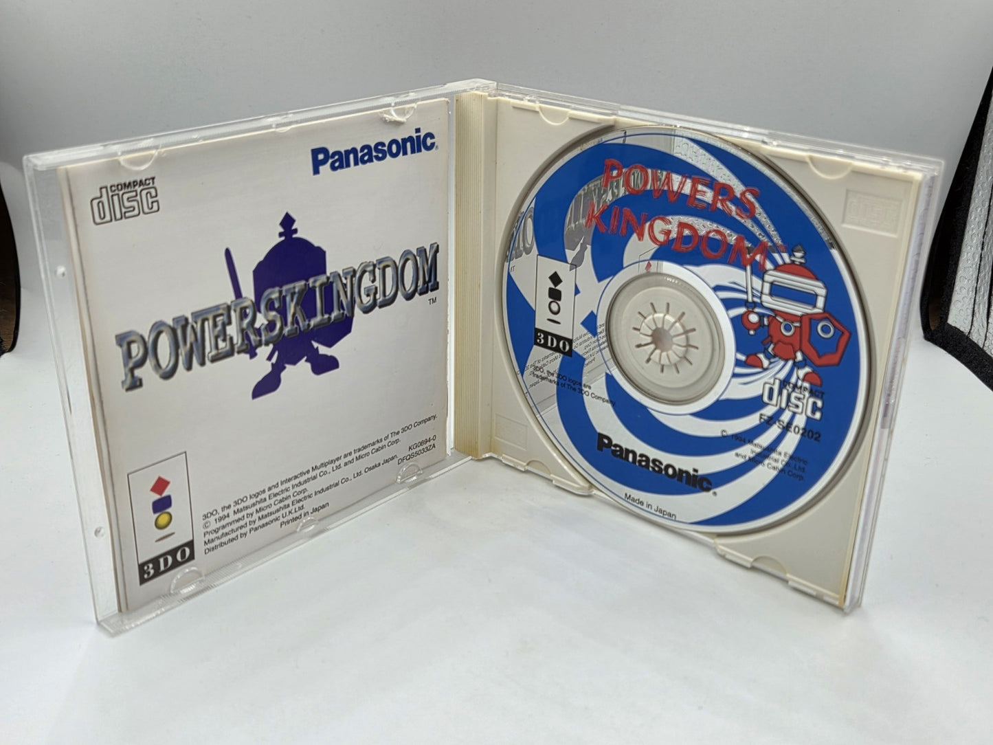 3DO Spiel Powers Kingdom mit OVP und Anleitung 