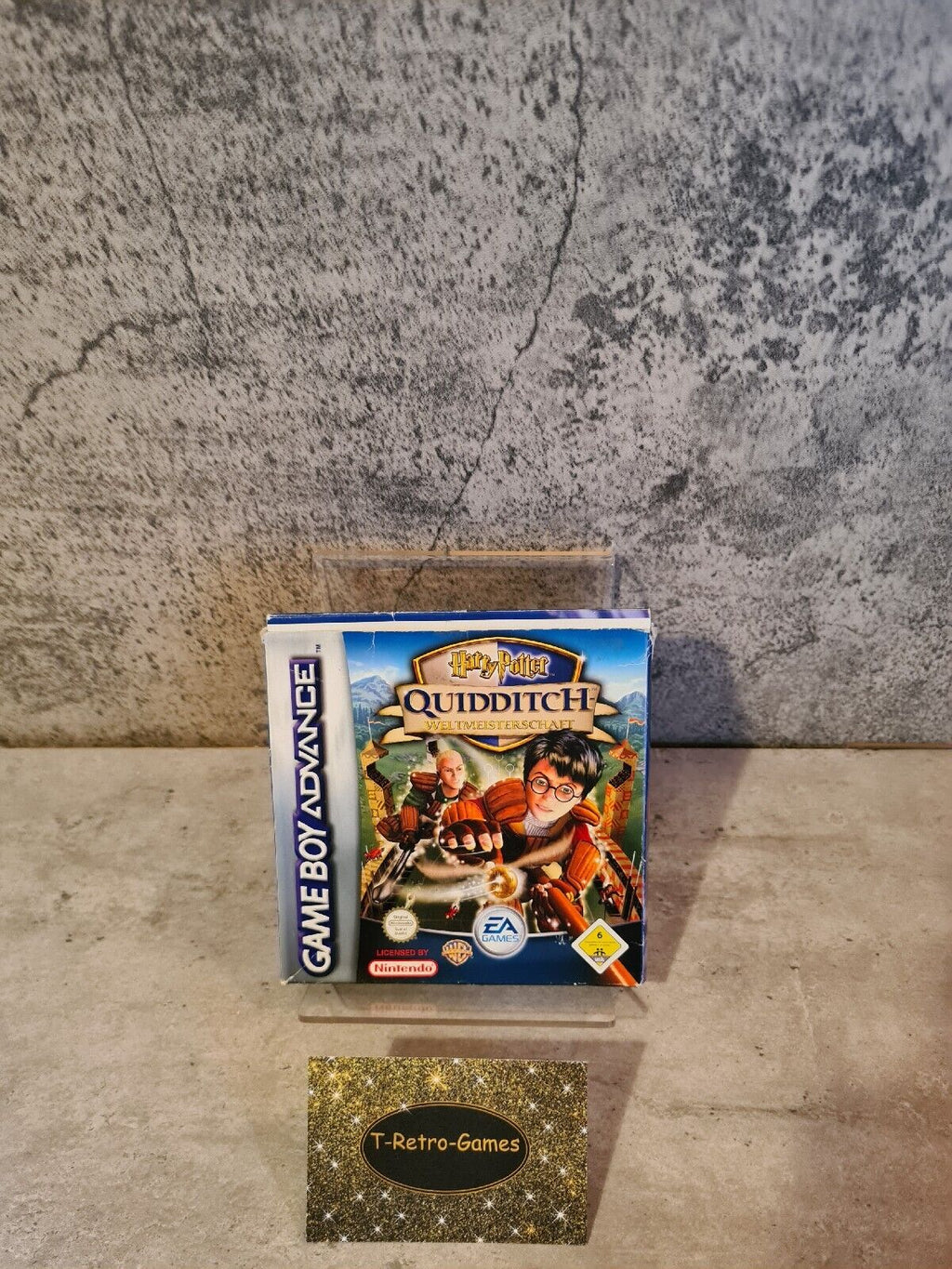 Gameboy Advance Harry Potter Quidditch Weltmeisterschaft + OVP und Anleitung NOE - T-Retro-Games 