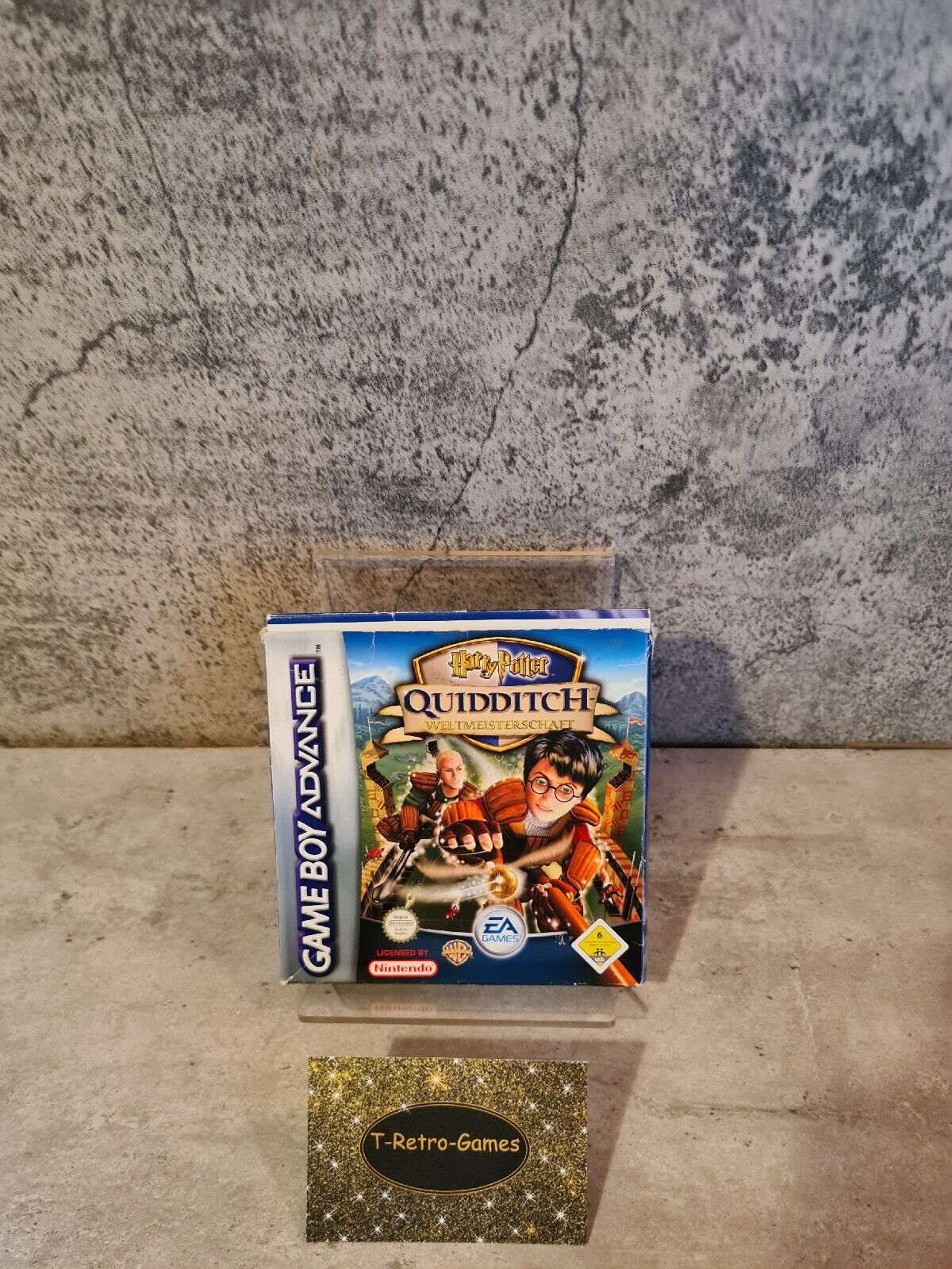 Gameboy Advance Harry Potter Quidditch Weltmeisterschaft + OVP und Anleitung NOE - T-Retro-Games 