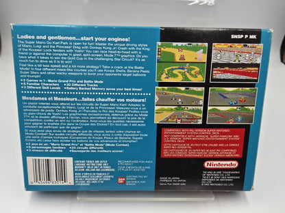 SNES Super Nintendo Super Mario Kart  mit OVP und Anleitung FAH