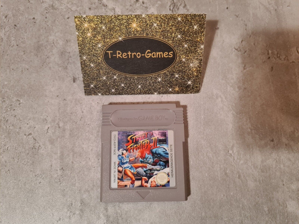 Nintendo Gameboy Classic Spiel Street Fighter II Modul NOE - T-Retro-Games 