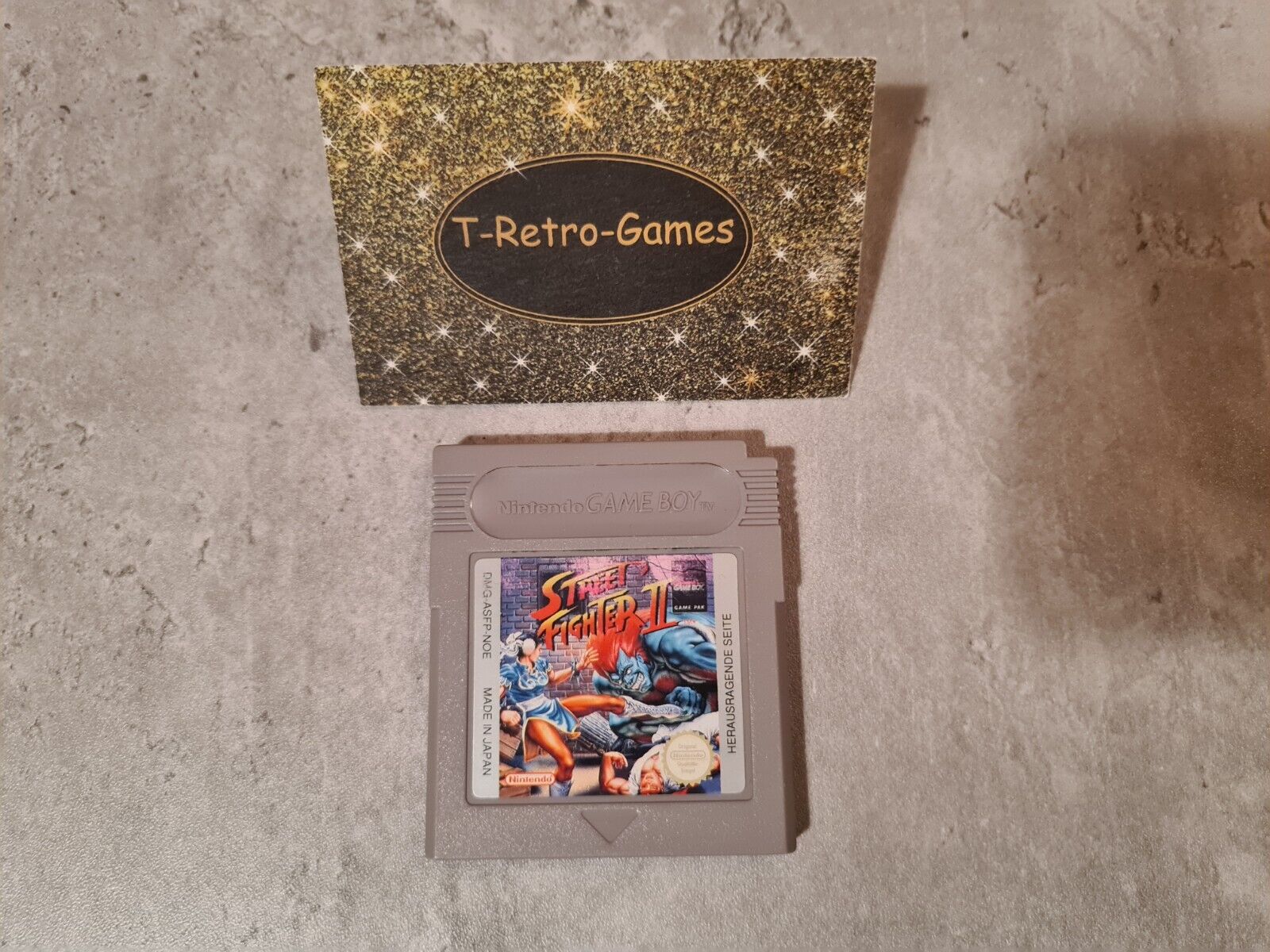 Nintendo Gameboy Classic Spiel Street Fighter II Modul NOE - T-Retro-Games 