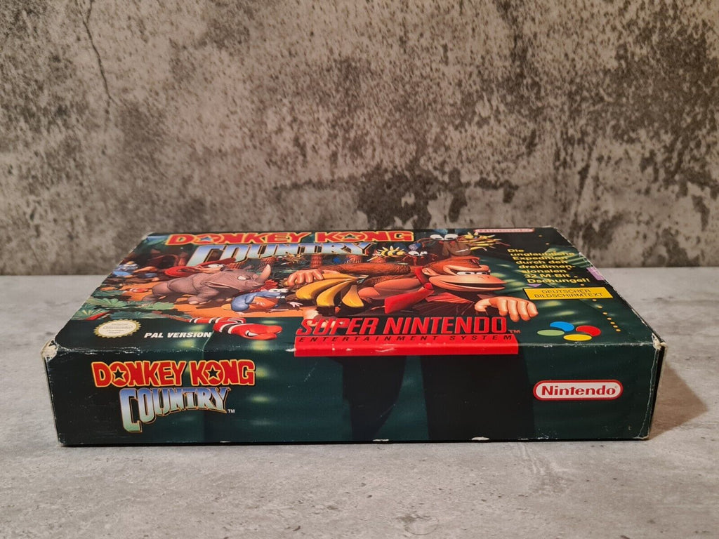 SNES Super Nintendo Donkey Kong Country mit OVP und Anleitung NOE - T-Retro-Games 