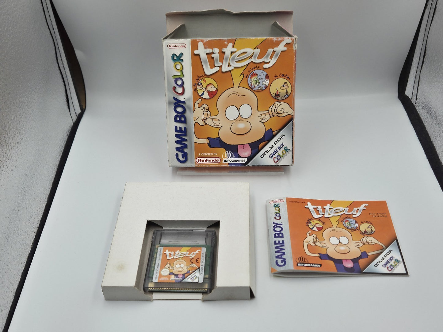Nintendo Game Boy Color Titeuf mit OVP und Anleitung FAH