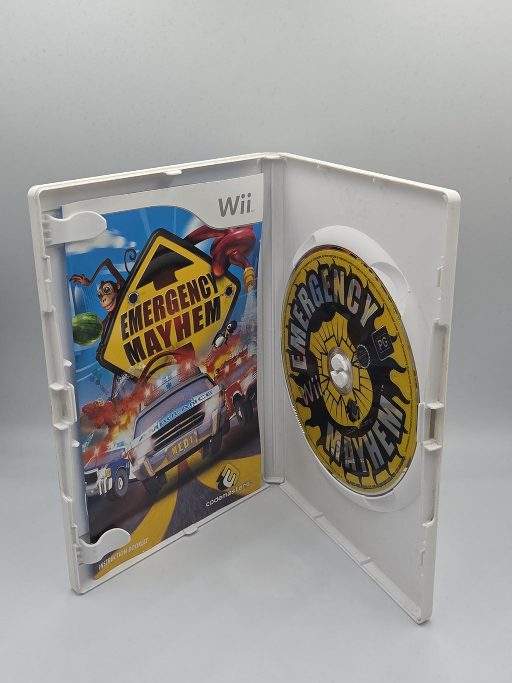 Nintendo Wii Spiel Emergency Mayhem mit OVP und Anleitung UKV