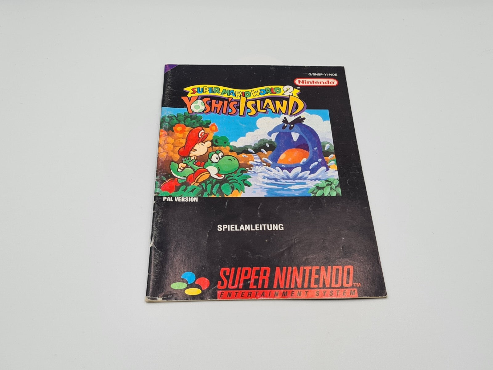 SNES Super Nintendo Super Mario World 2: Yoshi's Island mit OVP + Anleitung NOE