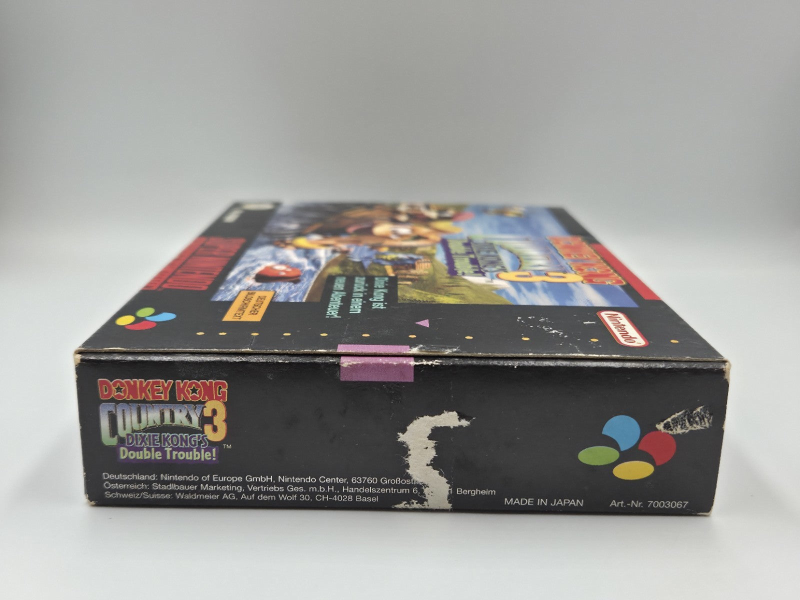 SNES Donkey Kong Country 3 Dixie Kong's Double Trouble! + OVP + Anleitung EUR