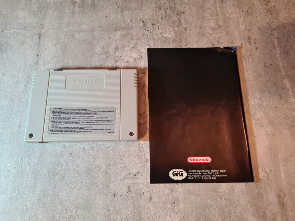 SNES Super Nintendo Tetris & Dr. Mario mit OVP und Anleitung ITA - T-Retro-Games 