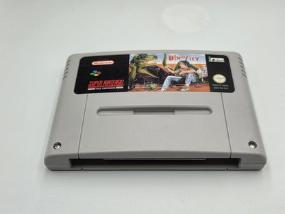 SNES Super Nintendo Dino City mit OVP und Anleitung NOE