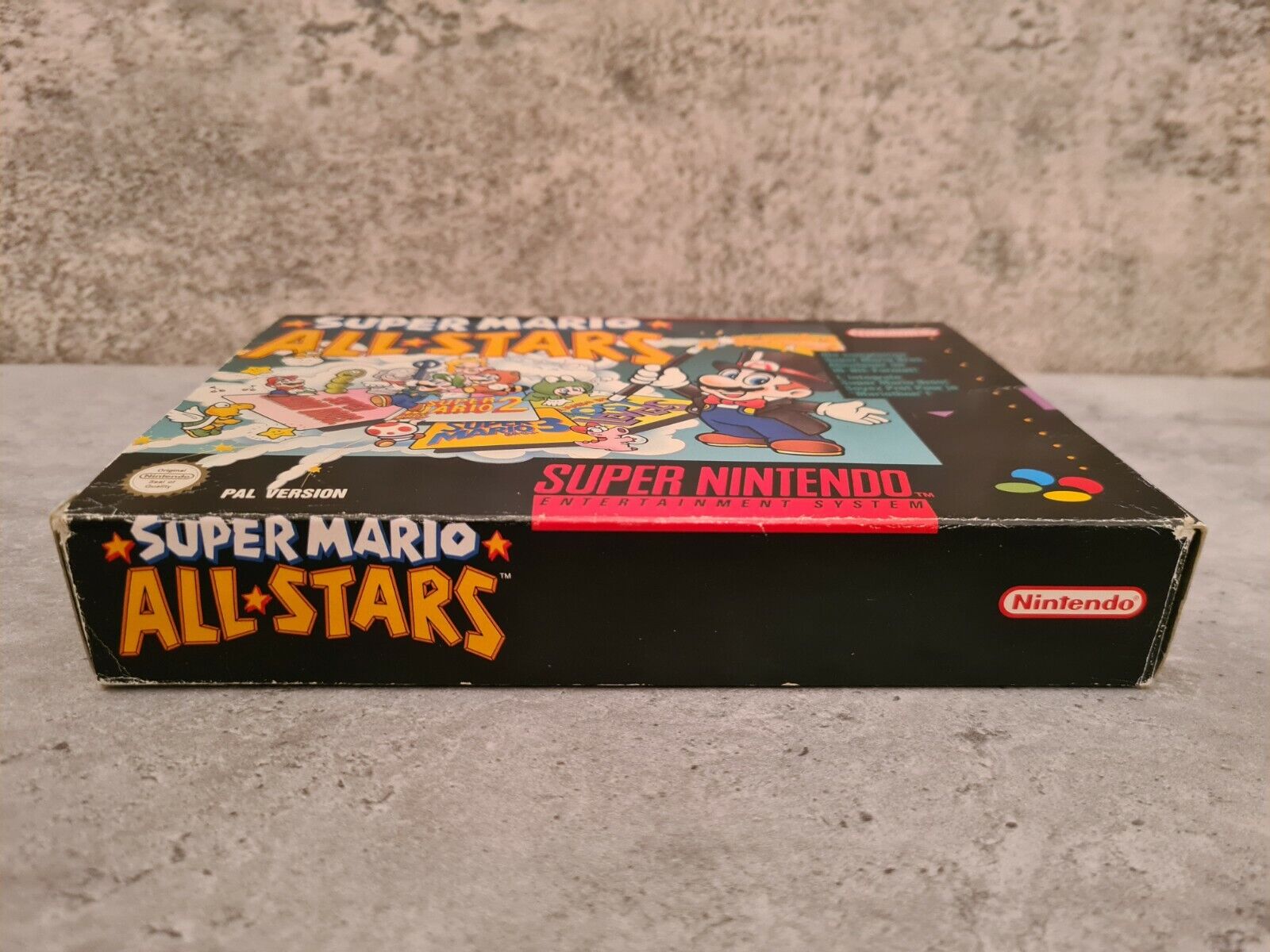 SNES Super Nintendo Super Mario Allstars mit OVP und Anleitung FRG - T-Retro-Games 