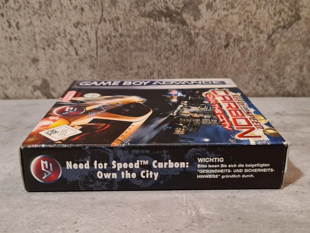 Gameboy Advance Need for Speed Carbon Own The City mit OVP und Anleitung NOE - T-Retro-Games 