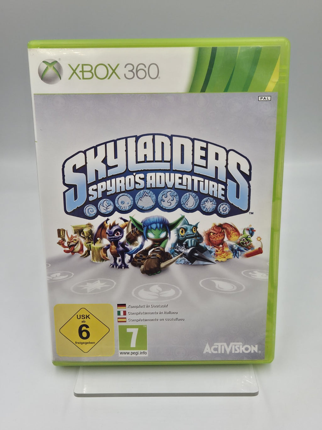 XBOX360 Spiel Skylanders Spyro's Adventure mit OVP und Anleitung Englisch