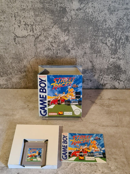 Nintendo Game Boy Classic Street Racer mit OVP und Anleitung EUR - T-Retro-Games 