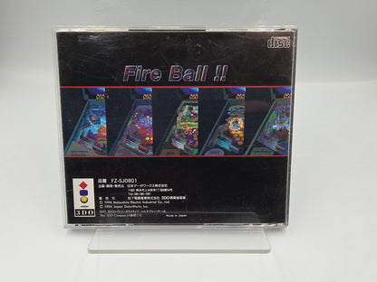 3DO Spiel Fire Ball !! mit OVP und Anleitung Japan