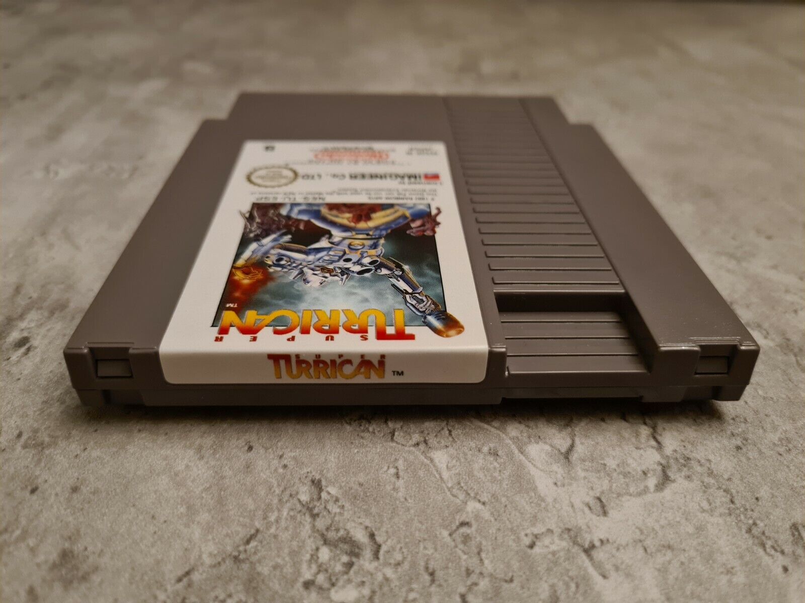 Nintendo NES Super Turrican mit OVP und Anleitung ESP - T-Retro-Games 
