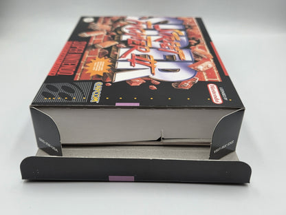 SNES Super Nintendo Super Street Fighter II mit OVP und Anleitung NTSC-USA