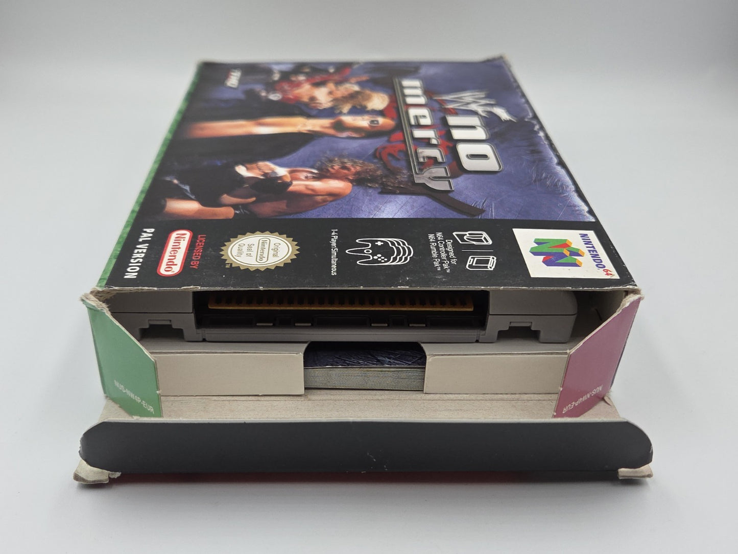 N64 Nintendo 64 WWF No Mercy mit OVP und Anleitung EUR