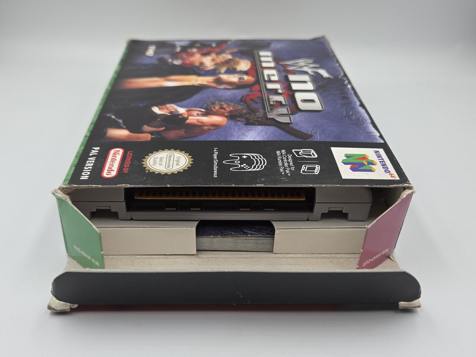 N64 Nintendo 64 WWF No Mercy mit OVP und Anleitung EUR