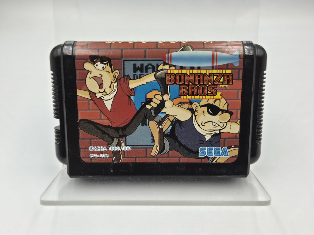 Sega Mega Drive Spiel Bonanza Bros Japan Version