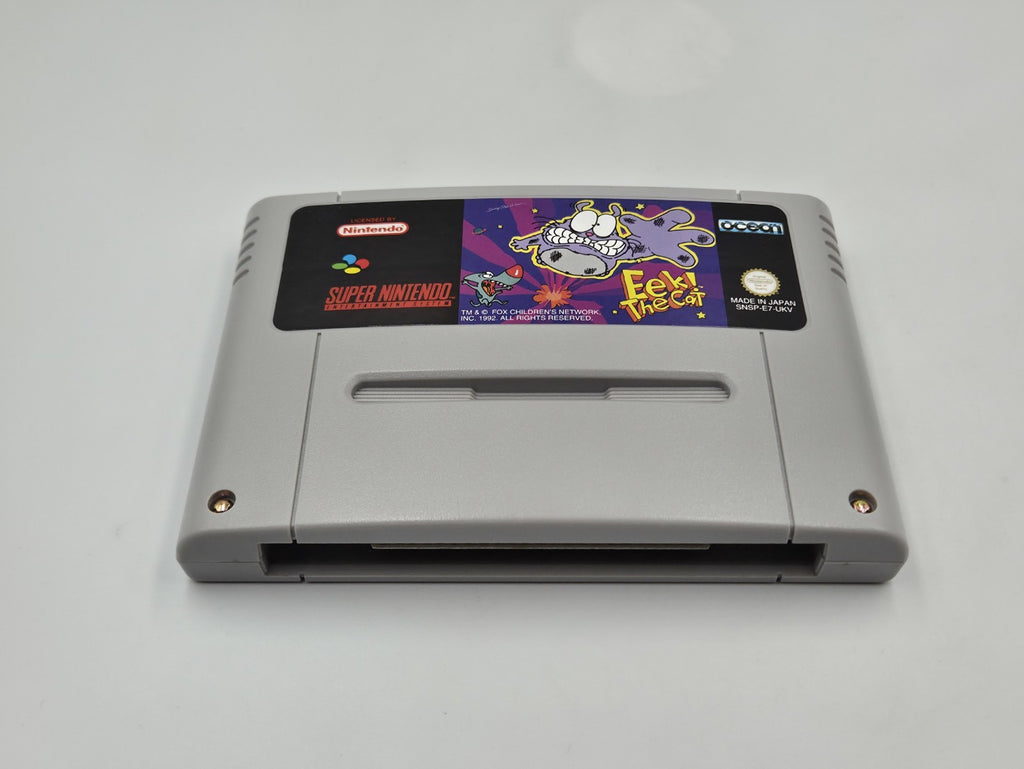  SNES Super Nintendo Eek The Cat mit OVP und  Anleitung UKV