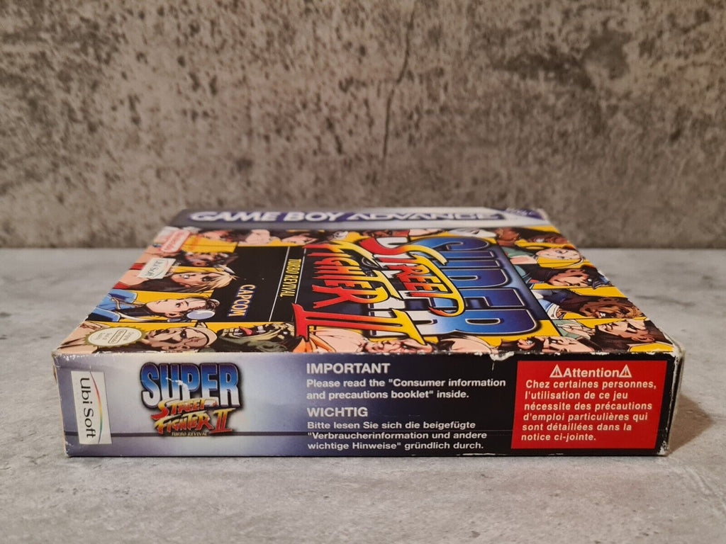 Gameboy Advance Super Street Fighter II Turbo Revival mit OVP und Anleitung EUR - T-Retro-Games 