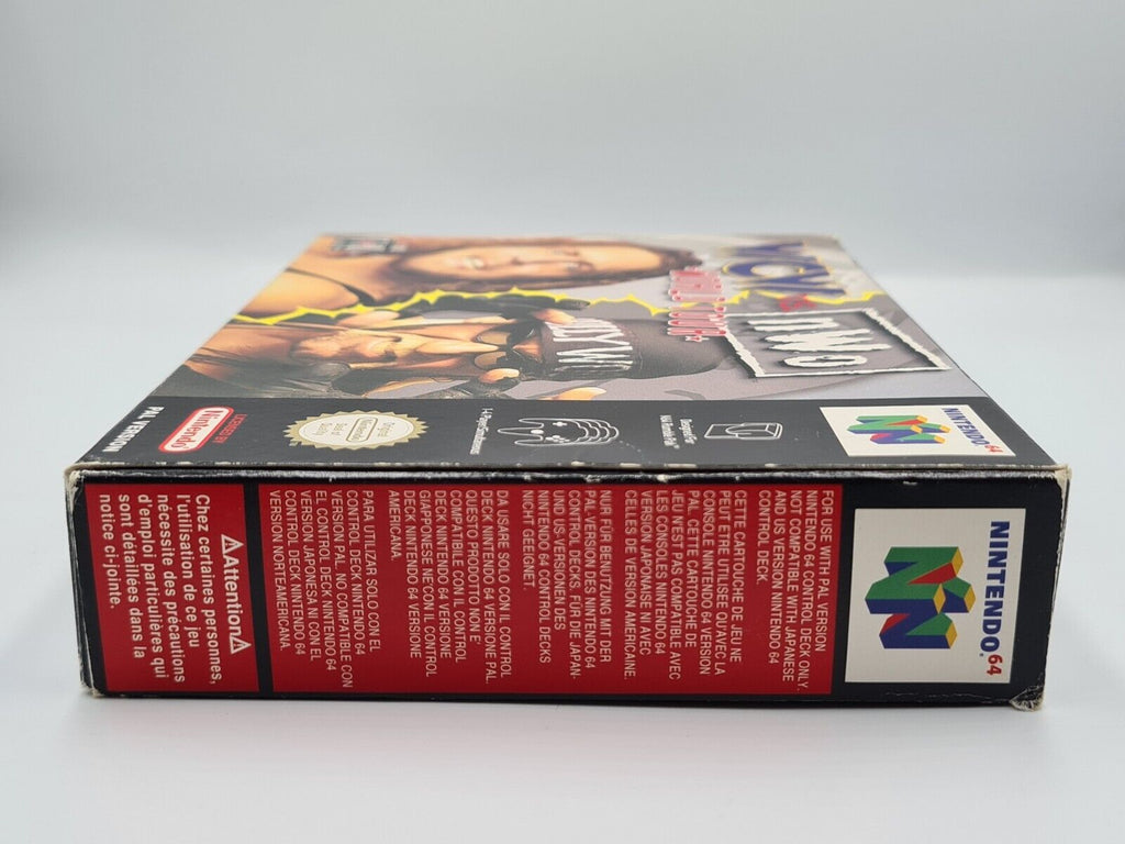 N64 Nintendo 64 WCW vs. NWO World Tour mit OVP und Anleitung EUR - T-Retro-Games 