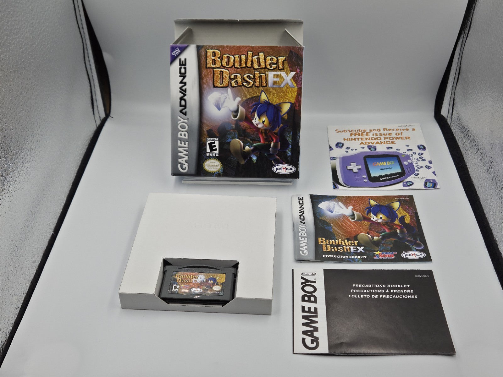 Nintendo Game Boy Advance Boulder Dash EX mit OVP und Anleitung USA