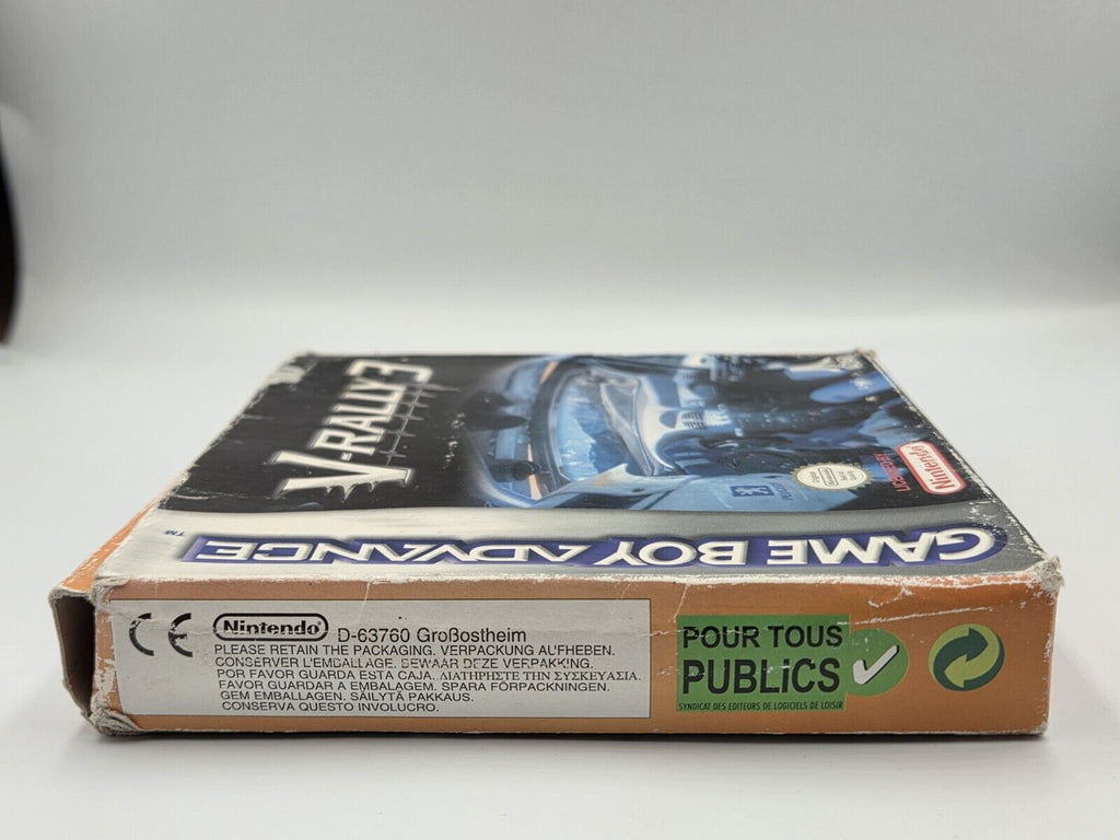 Nintendo Game Boy Advance V-Rally 3 mit OVP und Anleitung FAH - T-Retro-Games 