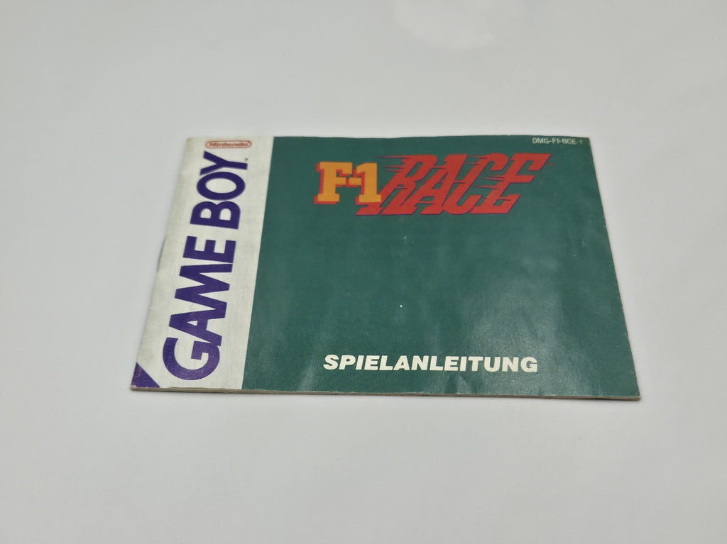Nintendo Game Boy Classic Spiel F-1 Race mit OVP und Anleitung  NOE 