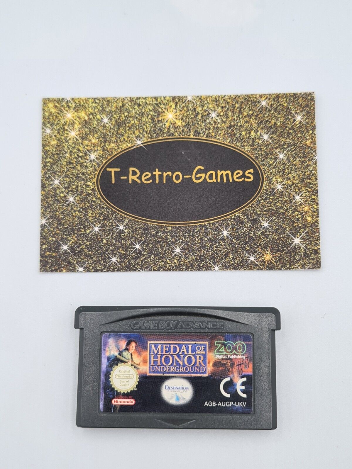 Nintendo Game Boy Advance Medal of Honor Underground Modul UKV - T-Retro-Games 