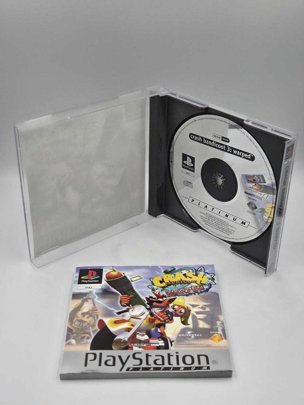 PS1 Playstation 1 Spiel Crash Bandicoot 3 Warped + OVP + Anleitung Multilingual