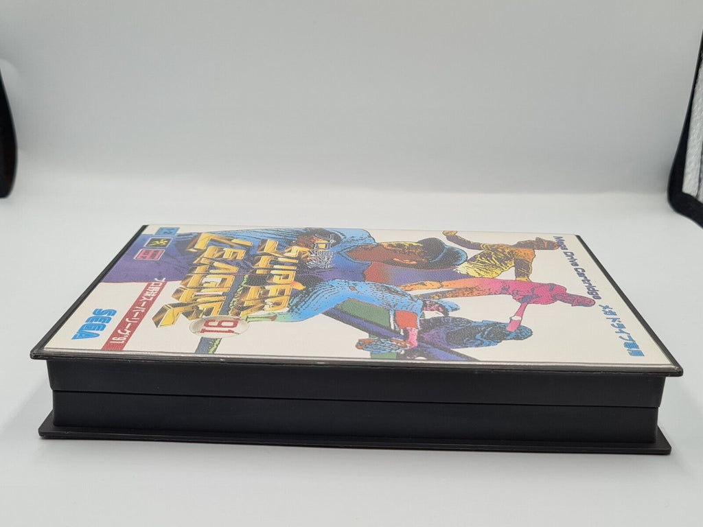 Sega Mega Drive Super League 91 mit OVP und Anleitung Japan Version - T-Retro-Games 