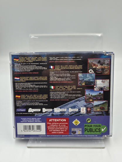 Sega Dreamcast Spiel Roadsters mit OVP und Anleitung Multilingual 