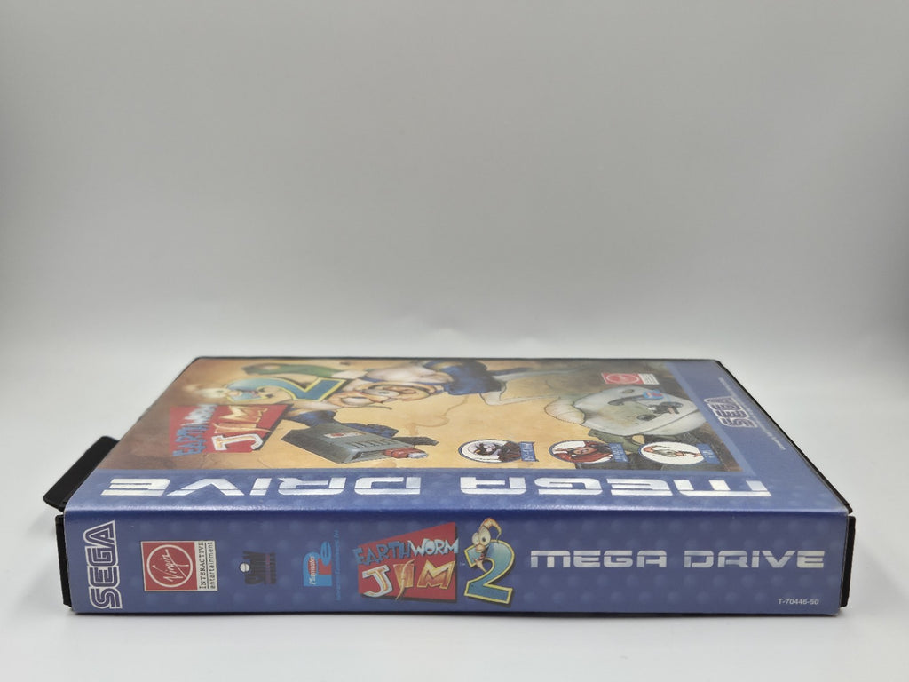 Sega Mega Drive Spiel Earthworm Jim 2 mit OVP und Anleitung Multi Language 