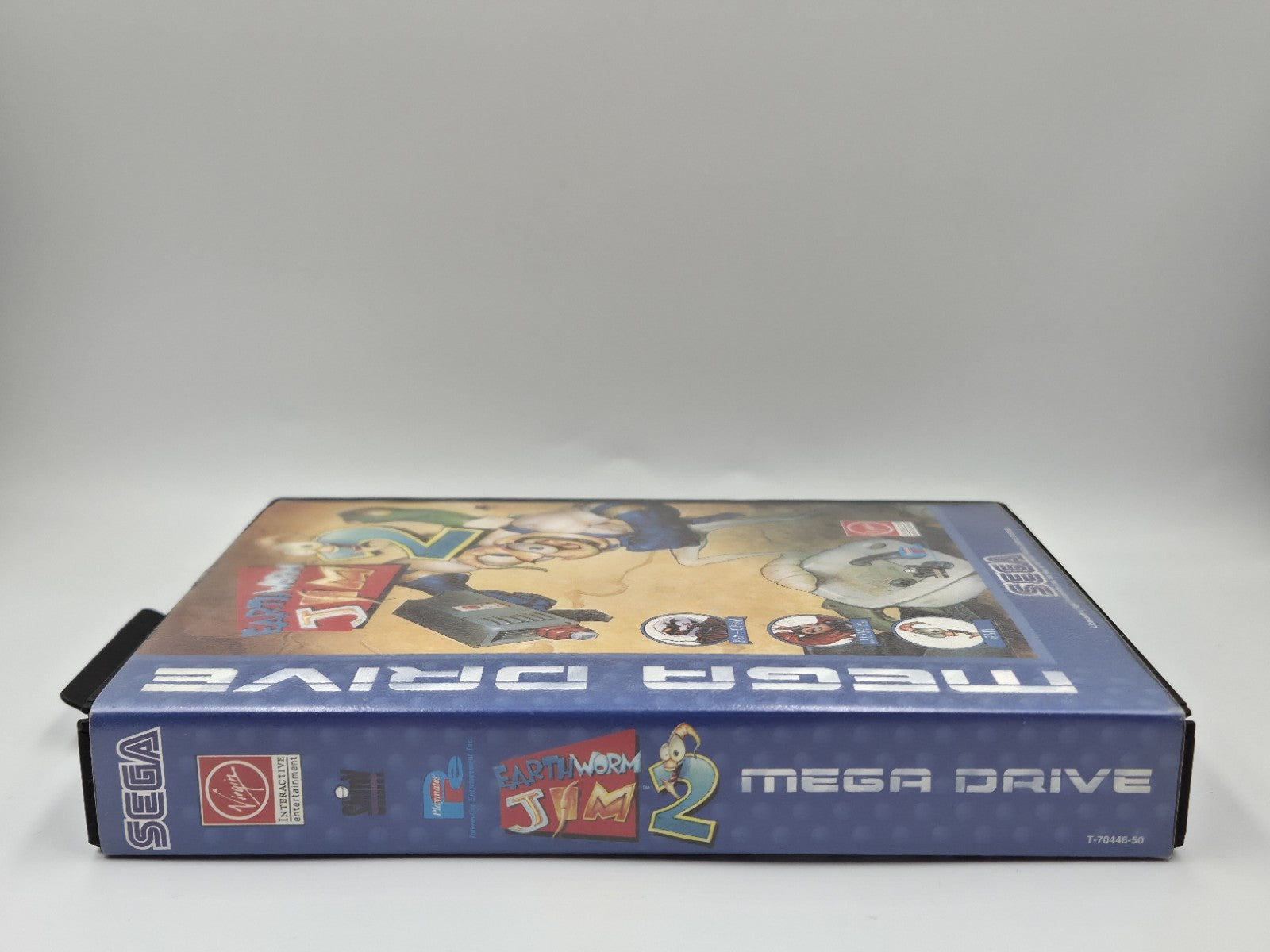 Sega Mega Drive Spiel Earthworm Jim 2 mit OVP und Anleitung Multi Language 