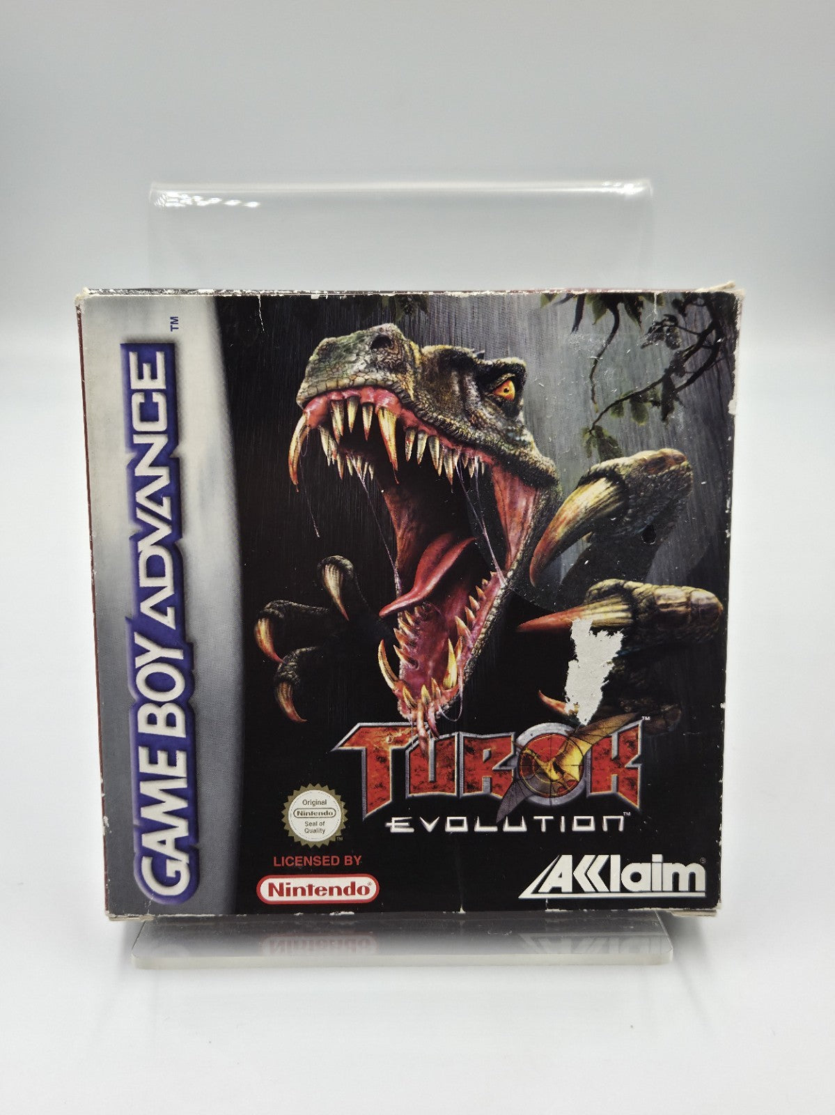 Nintendo Game Boy Advance Spiel Turok Evolution mit OVP und Anleitung FAH