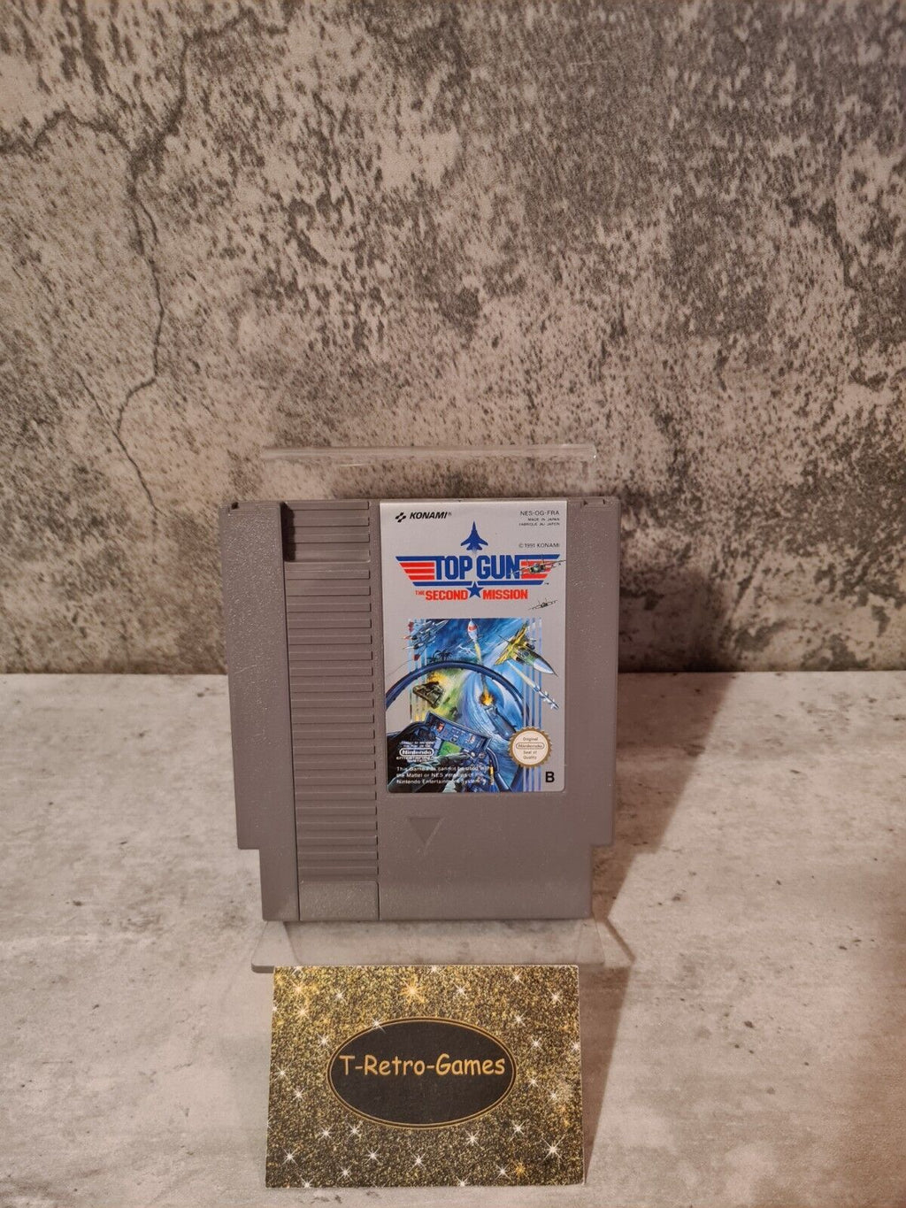 Nintendo NES Top Gun The Second Mission Modul FAH - T-Retro-Games 