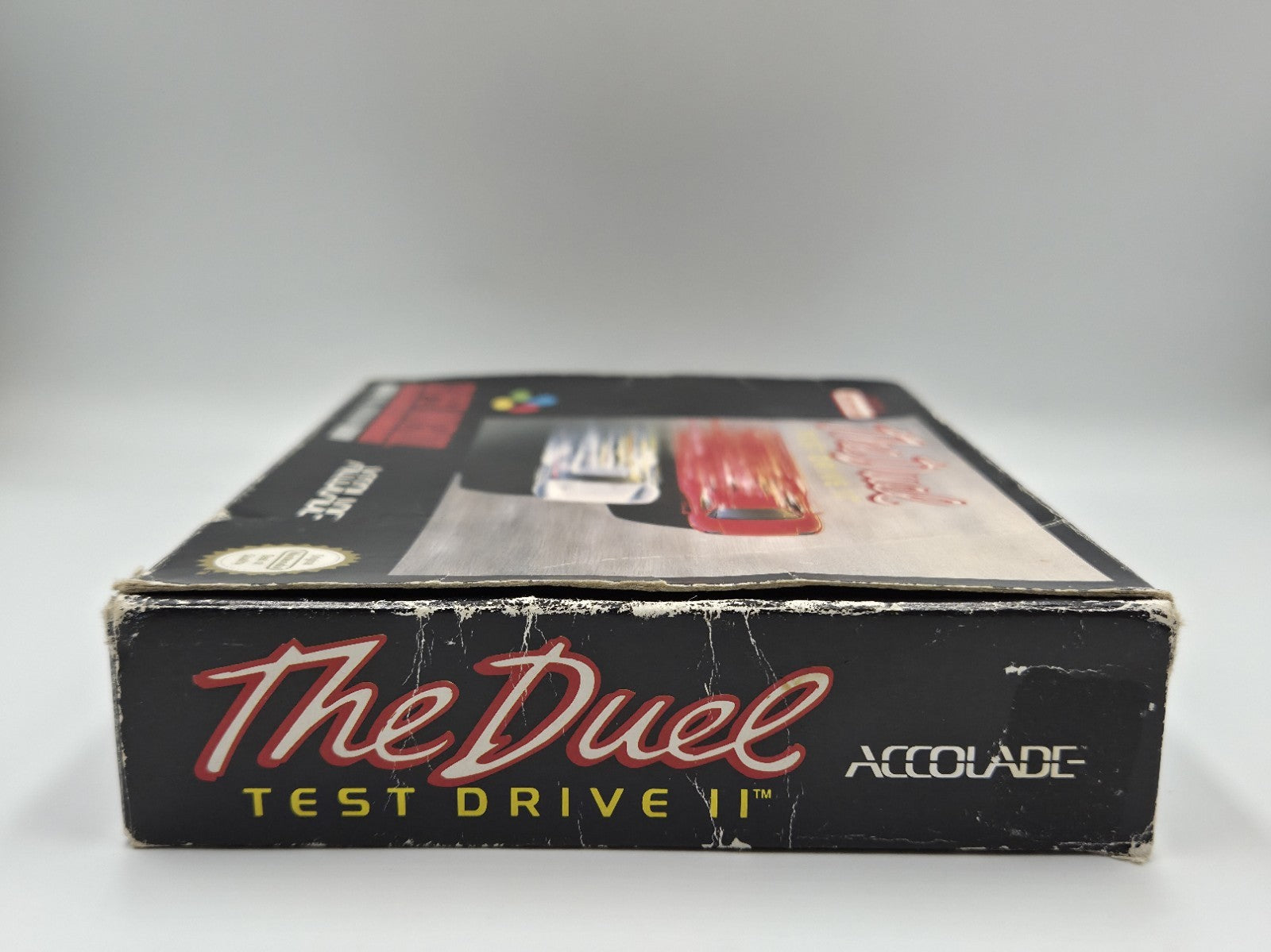 SNES Super Nintendo The Duel Test Drive II mit OVP und Anleitung ESP