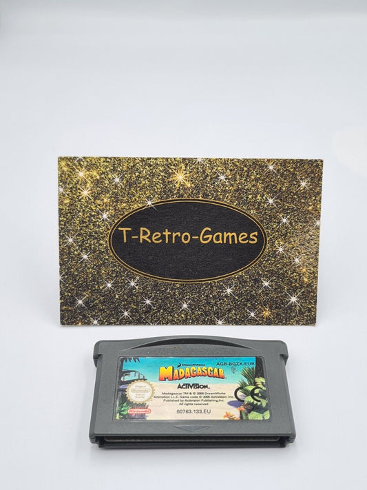 Nintendo Game Boy Advance Madagascar Modul EUR - T-Retro-Games 