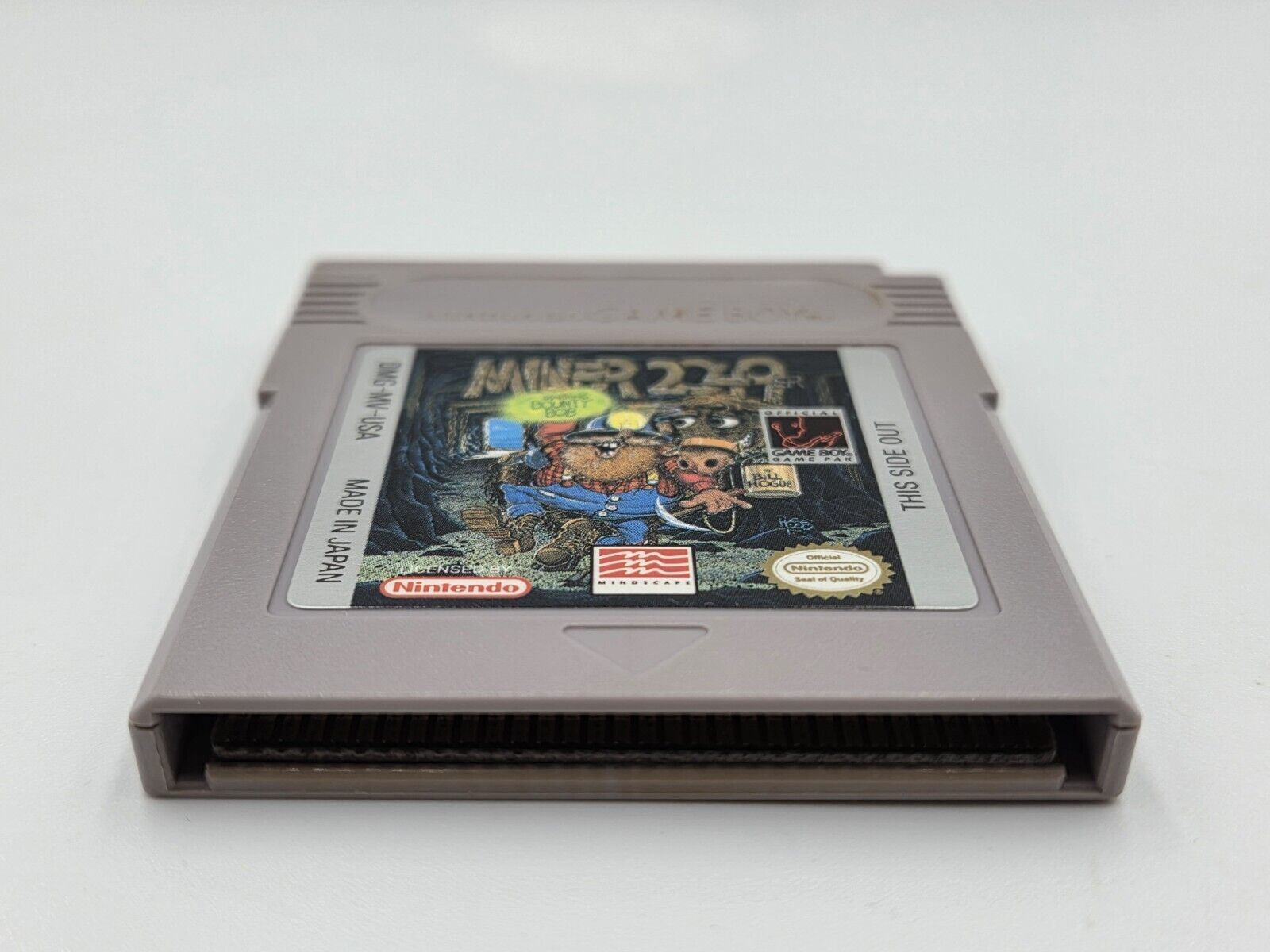 Nintendo Game Boy Classic Spiel Miner 2049 Modul USA - T-Retro-Games 