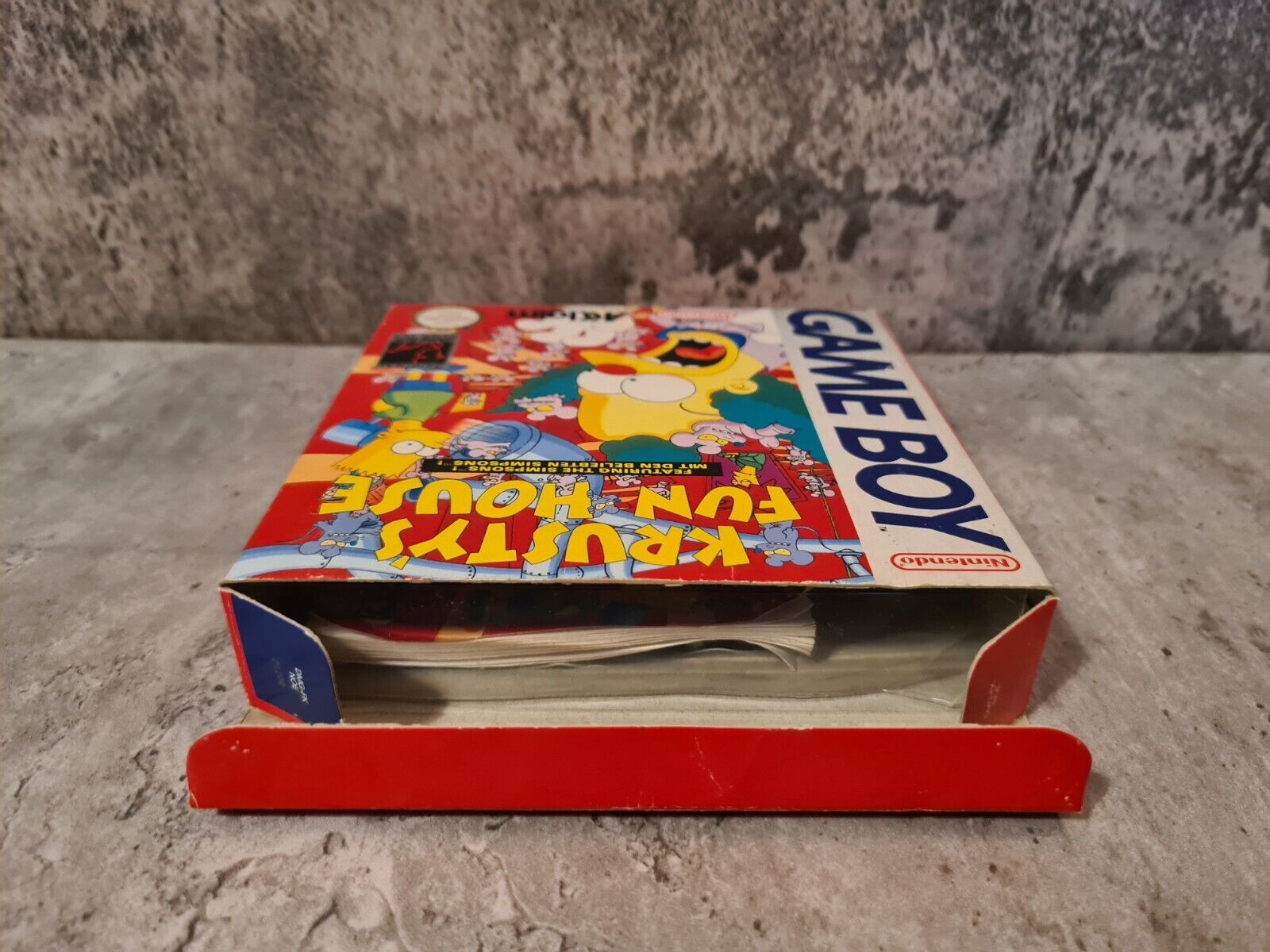 Nintendo Game Boy Classic Spiel Krusty's Fun House mit OVP und Anleitung NOE - T-Retro-Games 